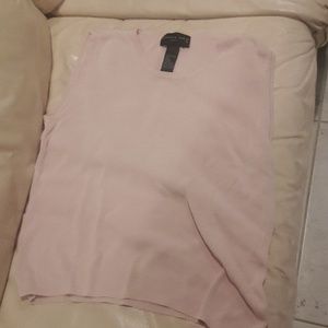 August silk tank top